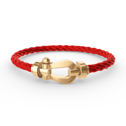 [Rose Jewellery]FORCE LARGE HORSESHOE NO DIAMOND BRACELET GOLD