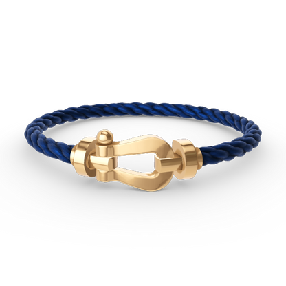 [Rose Jewellery]FORCE LARGE HORSESHOE NO DIAMOND BRACELET GOLD