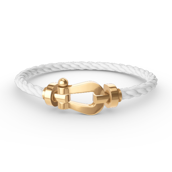 [Rose Jewellery]FORCE LARGE HORSESHOE NO DIAMOND BRACELET GOLD