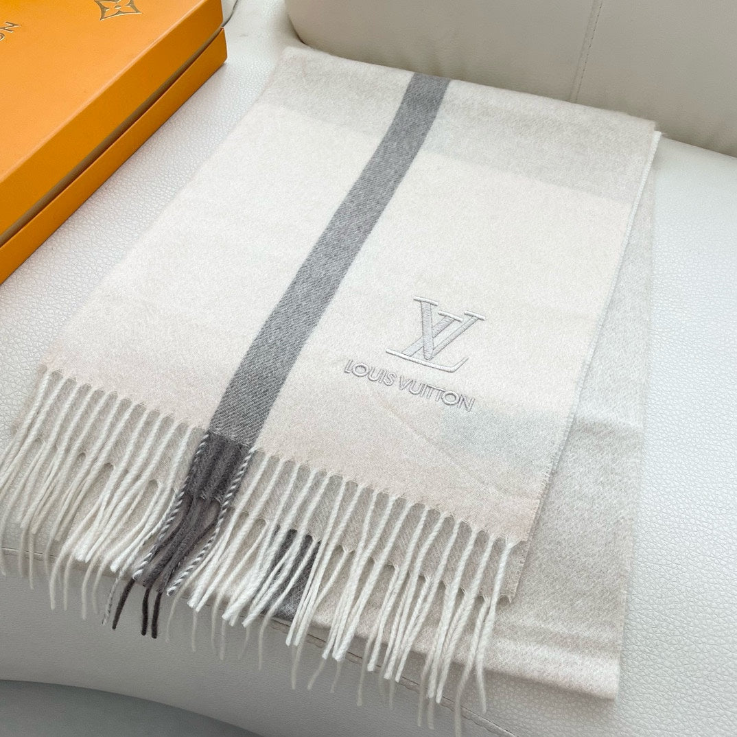 SCARF 180 CM IN BEIGE CASHMERE 394703