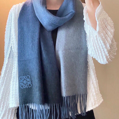 SCARF 190 CM IN COLORFUL CASHMERE 413848