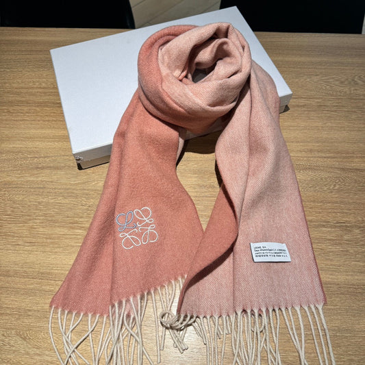 SCARF 180 CM IN BLUSH PINK CASHMERE 407385