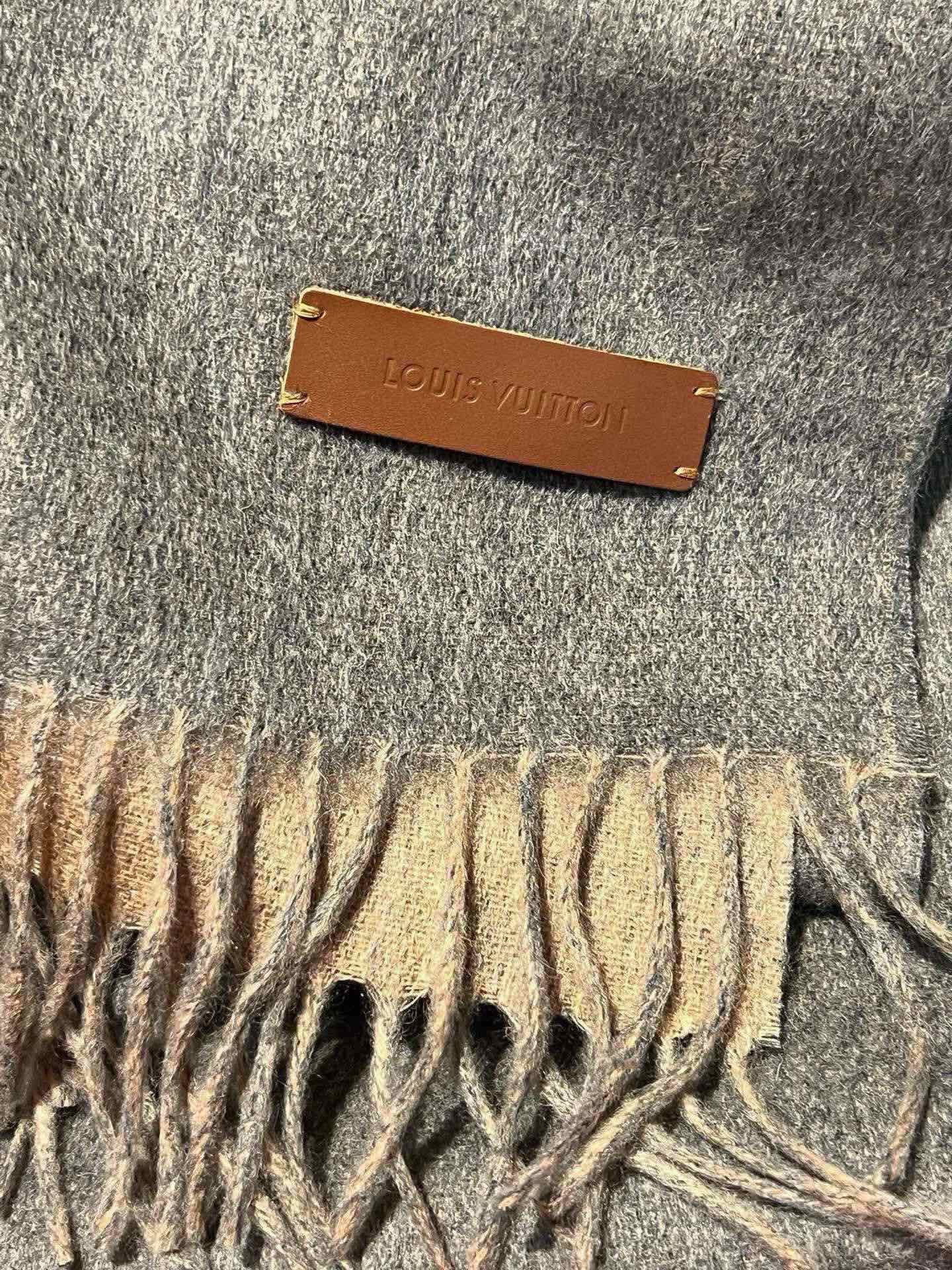 SCARF 180 CM IN MOUSE GRAY CASHMERE 396479