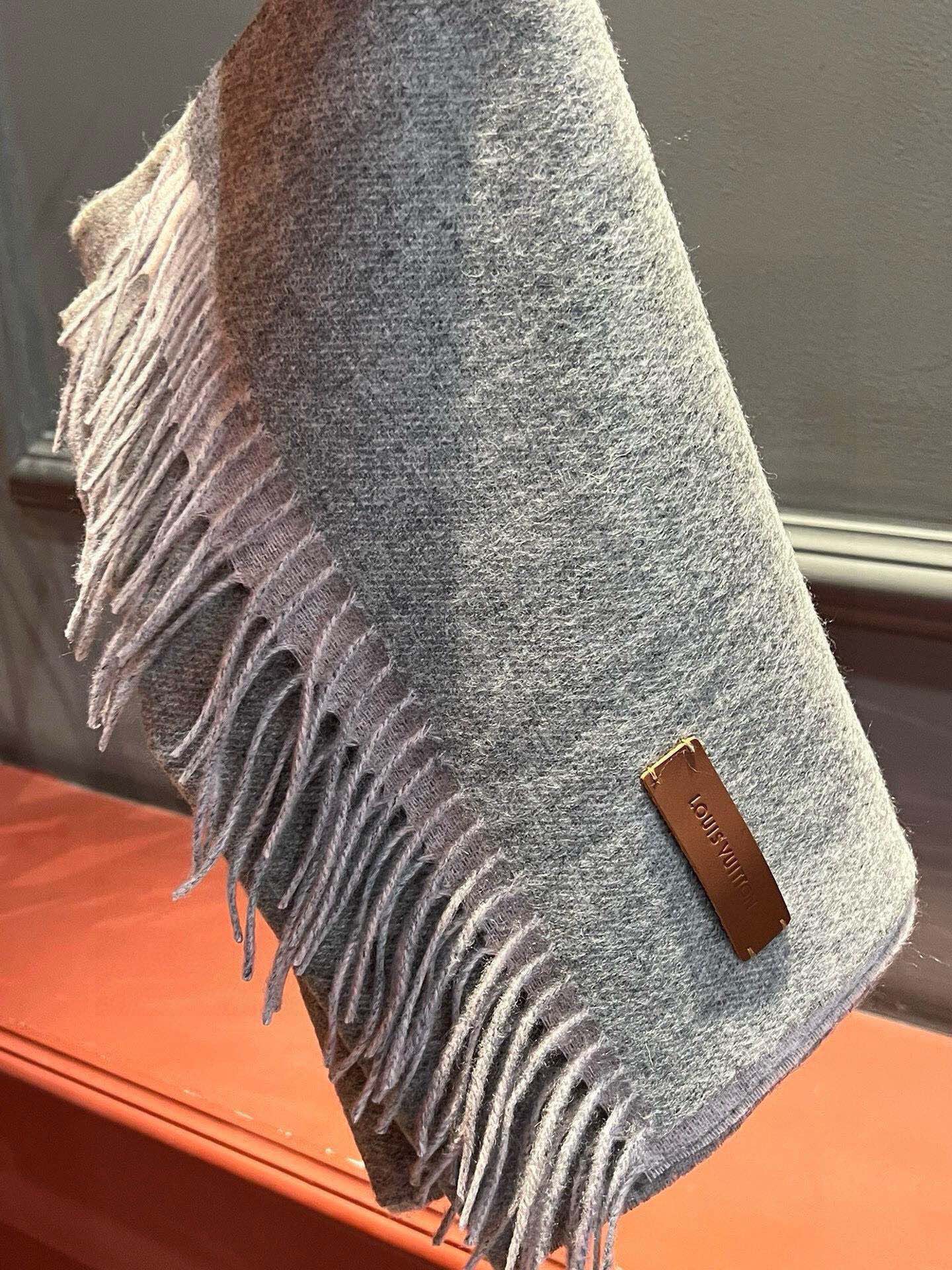 SCARF 180 CM IN DOVE GRAY CASHMERE 396481