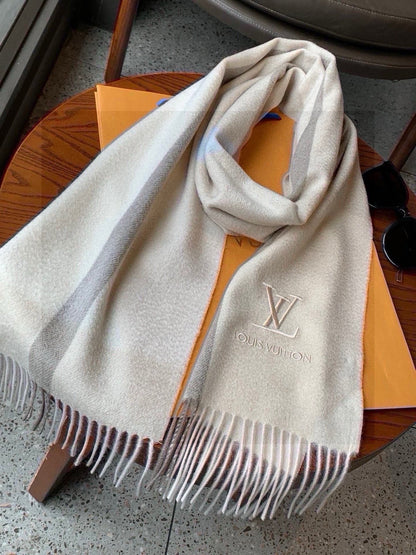 SCARF 170 CM IN BEIGE CASHMERE 399930