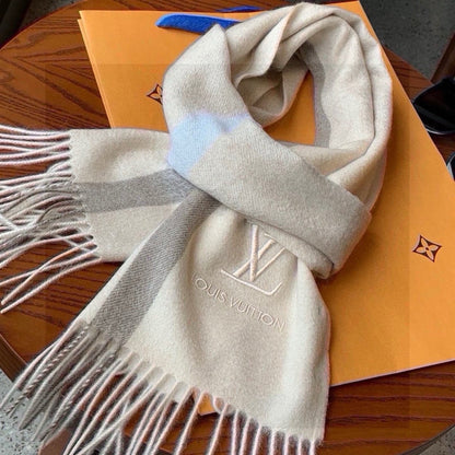 SCARF 170 CM IN BEIGE CASHMERE 399930