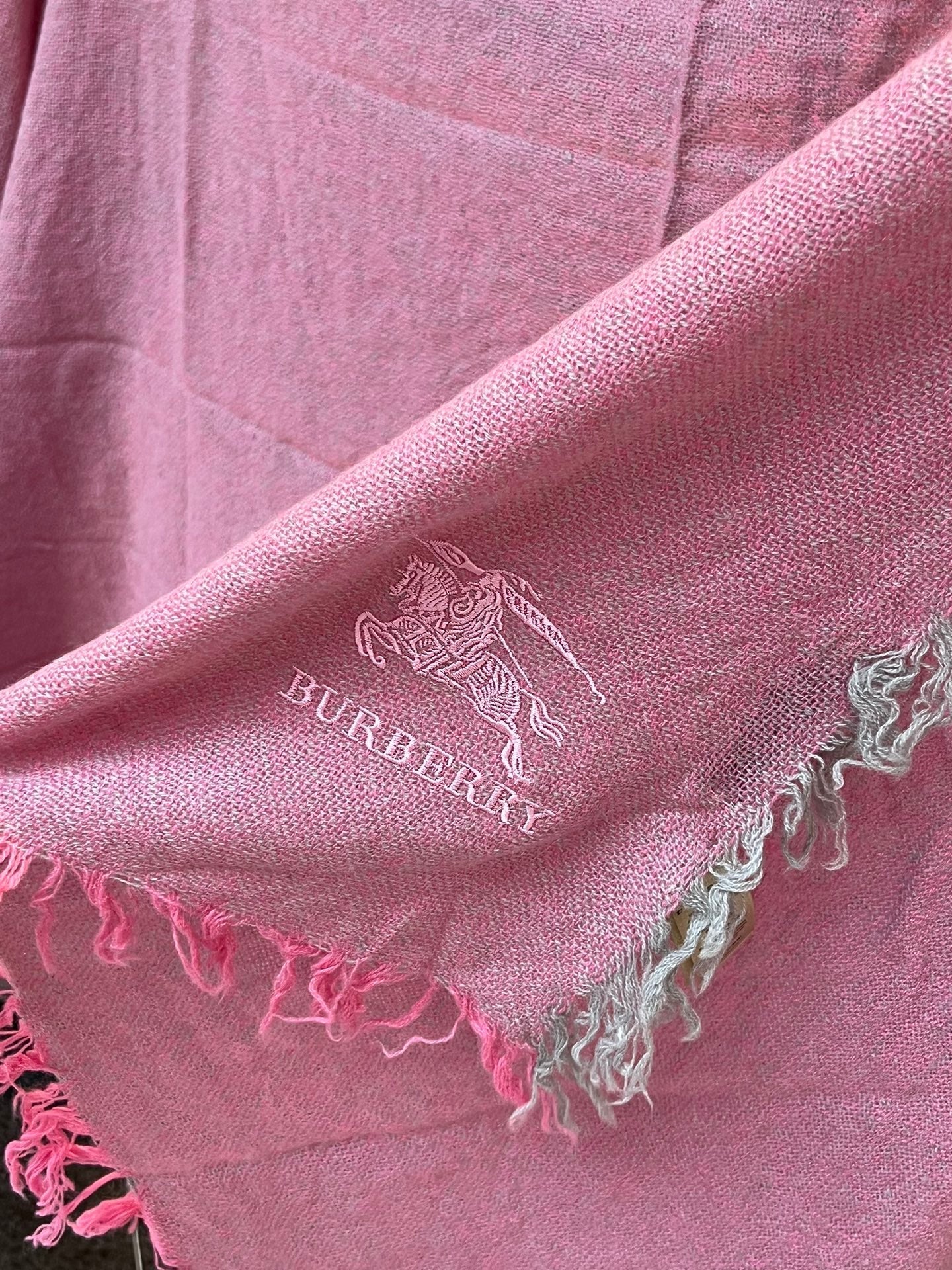 SCARF 200 CM IN FLAMINGO PINK CASHMERE 410225