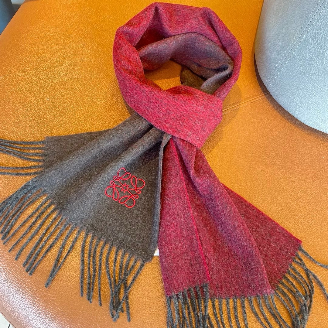 SCARF 180 CM IN COLORFUL CASHMERE AND WOOL 411656