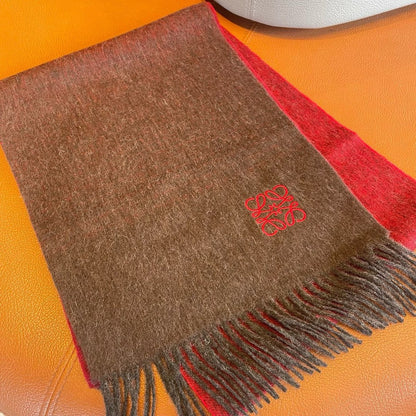 SCARF 180 CM IN COLORFUL CASHMERE AND WOOL 411656