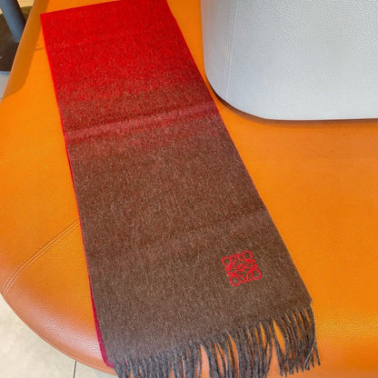 SCARF 180 CM IN COLORFUL CASHMERE AND WOOL 411656