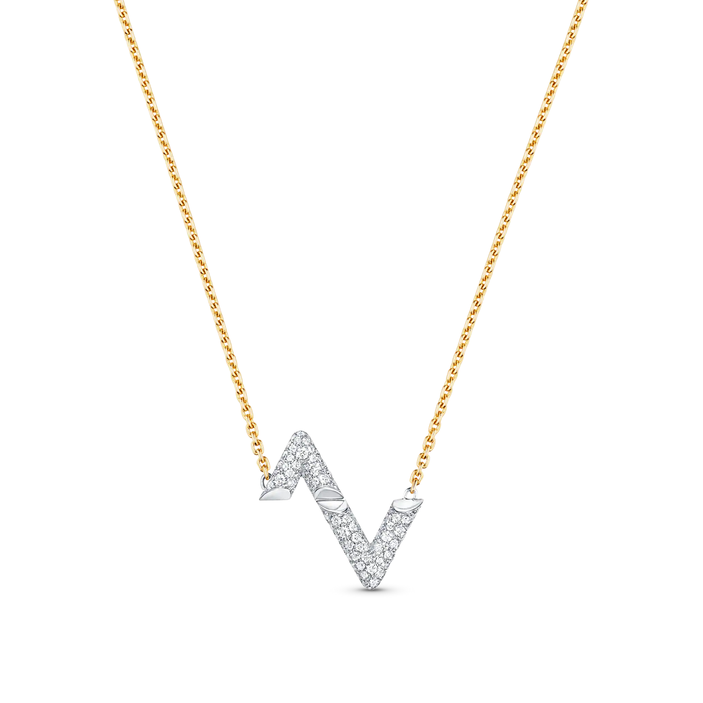 [Rose Jewellery]VOLT SILVER DIAMOND PEDANT NECKLACE