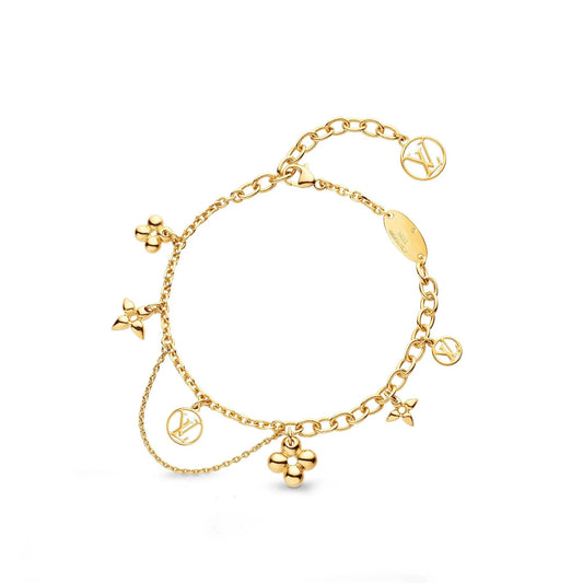 [Rose Jewellery]LV BLOOMING PINK GOLD MOP BRACELET