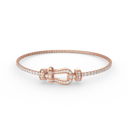 [Rose Jewellery]FORCE  HORSESHOE  DIAMOND TENNIS BRACELET