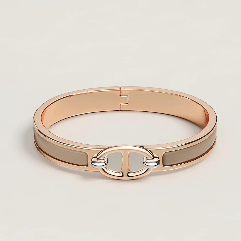 [Rose Jewellery]CLIC CHAINE PINK GOLD BRACELET