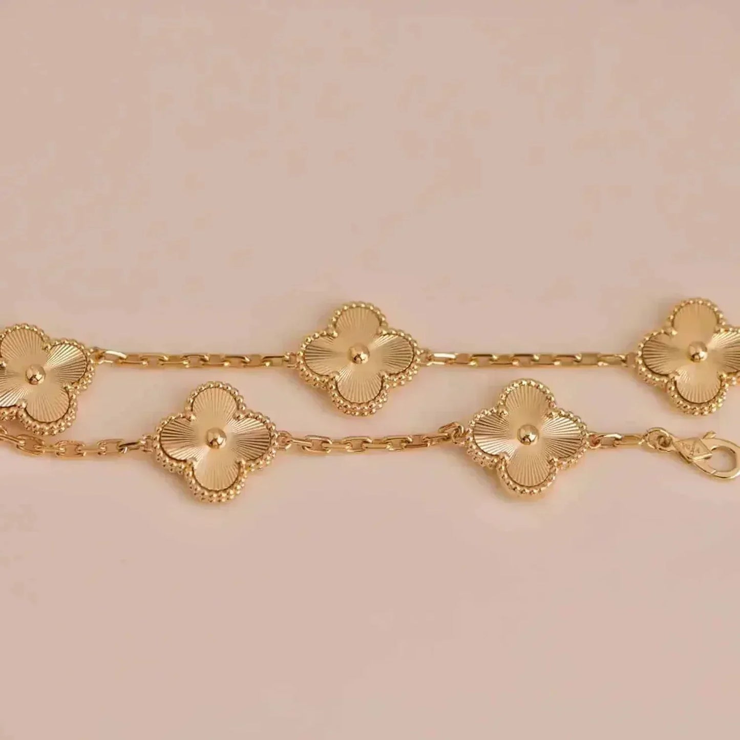 [Rose Jewellery]CLOVER 5 FLOWERS LASER BRACELET