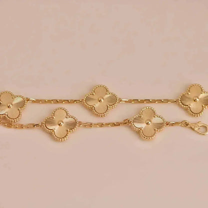 [Rose Jewellery]CLOVER 5 FLOWERS LASER BRACELET