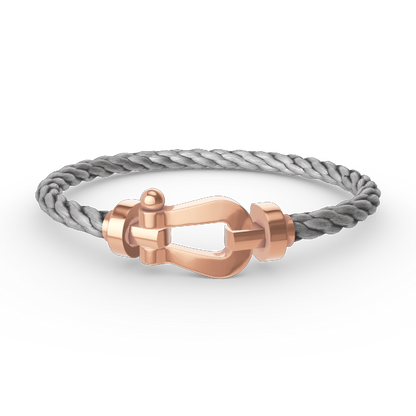 [Rose Jewellery]FORCE LARGE HORSESHOE NO DIAMOND BRACELET ROSE GOLD