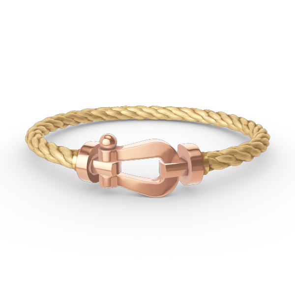 [Rose Jewellery]FORCE LARGE HORSESHOE NO DIAMOND BRACELET ROSE GOLD