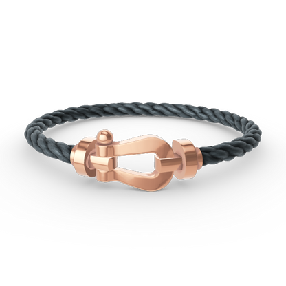 [Rose Jewellery]FORCE LARGE HORSESHOE NO DIAMOND BRACELET ROSE GOLD