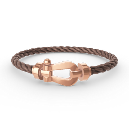 [Rose Jewellery]FORCE LARGE HORSESHOE NO DIAMOND BRACELET ROSE GOLD