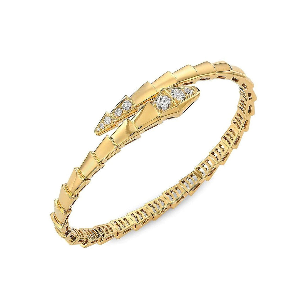 [Rose Jewellery]SERPENTI BRACELET DIAMONDS PINK GOLD