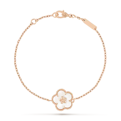 [Rose Jewellery]LUCKY WHITE MOP PLUM BLOSSOM  BRACELET