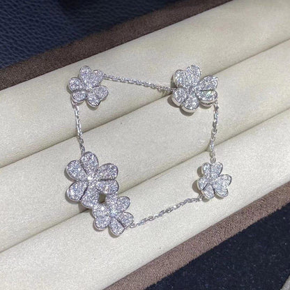 [Rose Jewellery]FRIVOLE SILVER 5 FLOWERS BRACELET