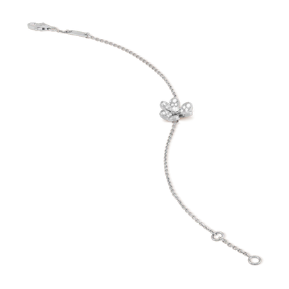 [Rose Jewellery]FRIVOLE SILVER FLOWER DIAMOND BRACELET