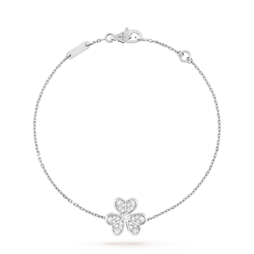 [Rose Jewellery]FRIVOLE SILVER FLOWER DIAMOND BRACELET