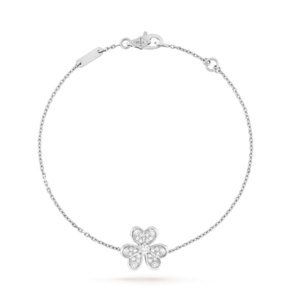 [Rose Jewellery]FRIVOLE SILVER FLOWER DIAMOND BRACELET