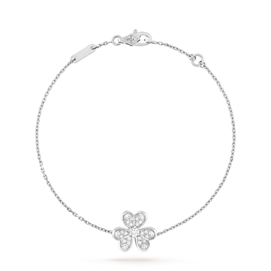 [Rose Jewellery]FRIVOLE SILVER FLOWER DIAMOND BRACELET