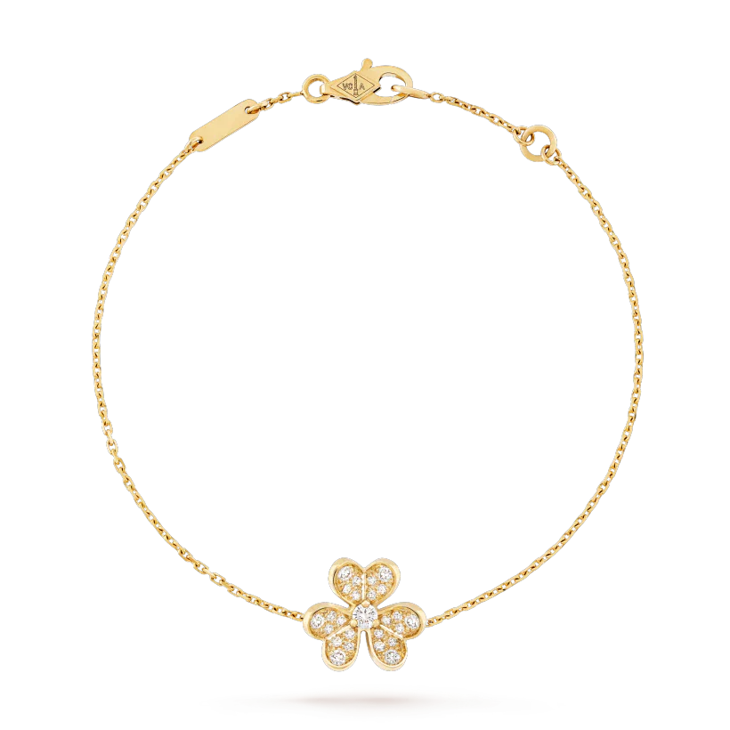 [Rose Jewellery]FRIVOLE GOLD FLOWER DIAMOND BRACELET