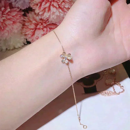 [Rose Jewellery]FRIVOLE GOLD FLOWER DIAMOND BRACELET