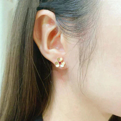 [Rose Jewellery]FRIVOLE  FLOWER PINK EARRINGS