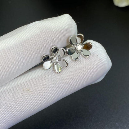 [Rose Jewellery]FRIVOLE MINI SILVER FLOWER EARRINGS