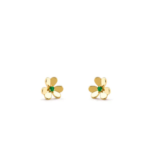 [Rose Jewellery]FRIVOLE  FLOWER MALACHITE EARRINGS