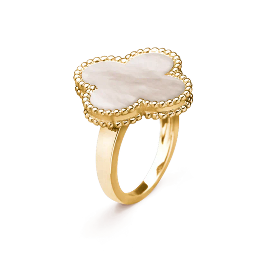 [Rose Jewellery]CLOVER WHITE MOP RING