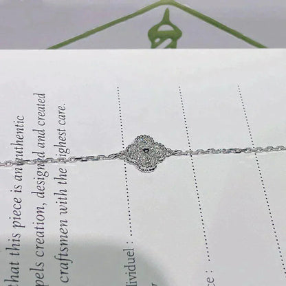 [Rose Jewellery]CLOVER  SINGLE FLOWER BRACELET SILVER