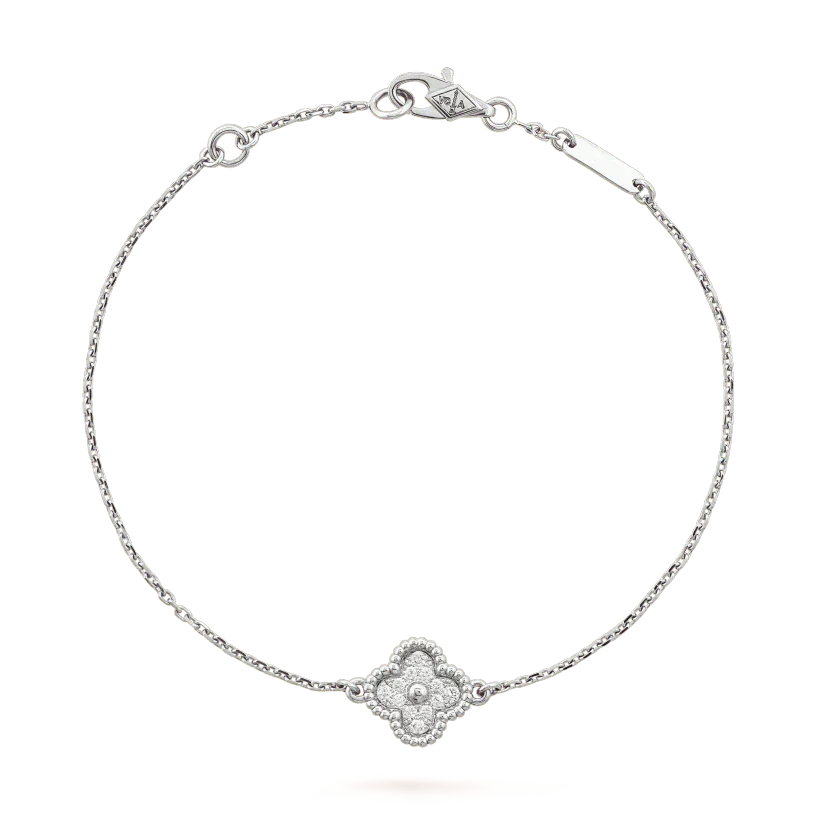 [Rose Jewellery]CLOVER  SINGLE FLOWER BRACELET SILVER