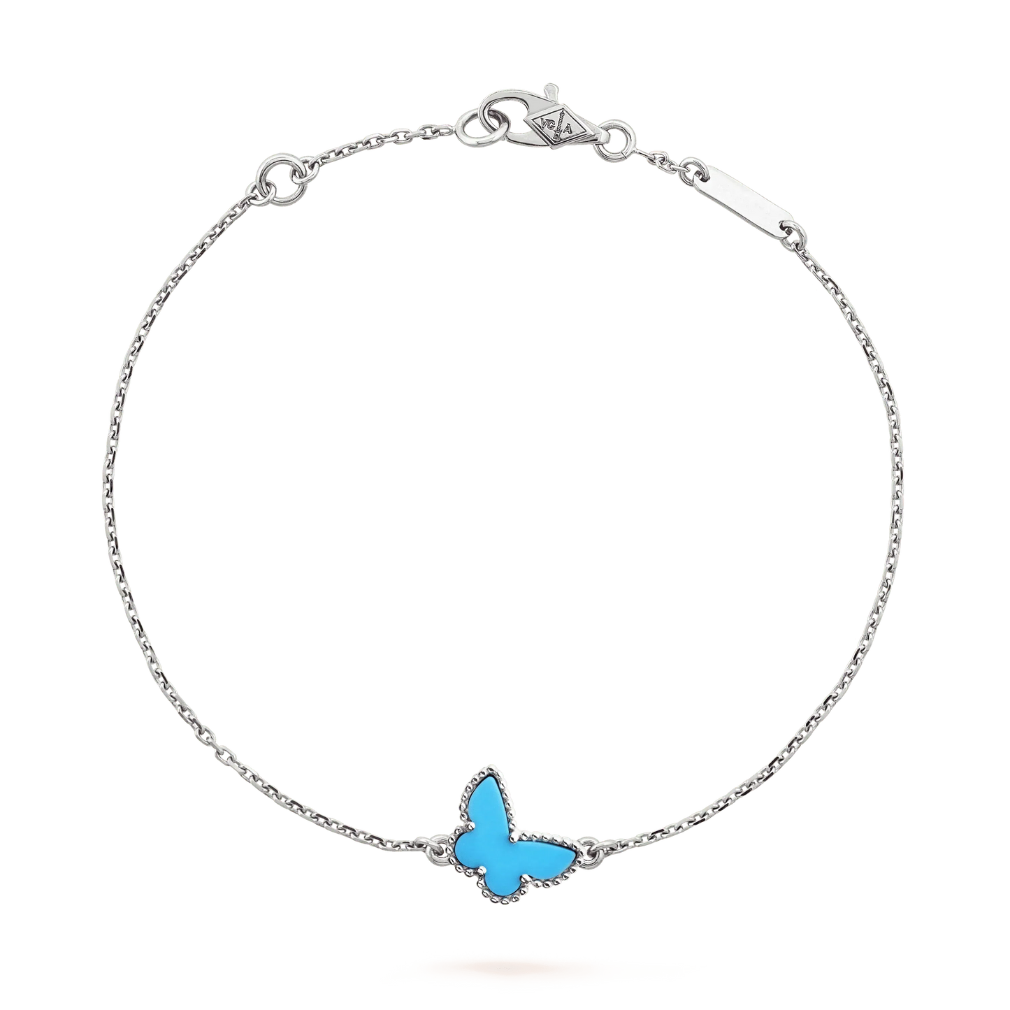 [Rose Jewellery]BUTTERFLY TURQUOISE BUTTERFLY BRACELET SILVER