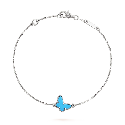 [Rose Jewellery]BUTTERFLY TURQUOISE BUTTERFLY BRACELET SILVER