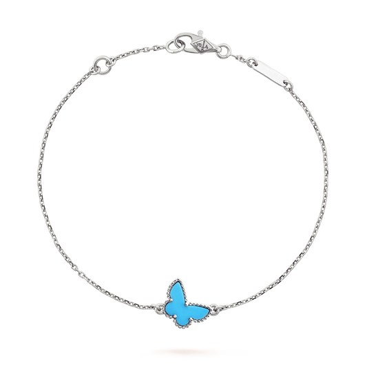 [Rose Jewellery]BUTTERFLY TURQUOISE BUTTERFLY BRACELET SILVER