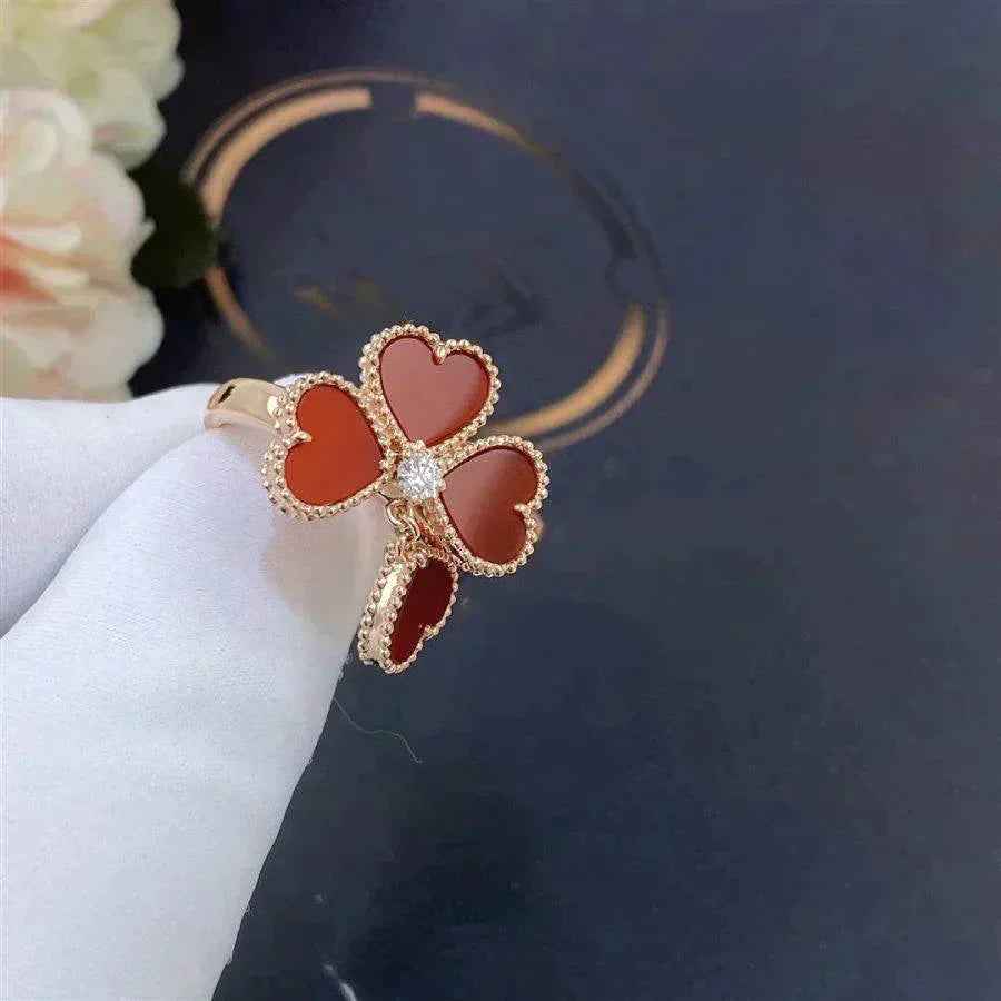 [Rose Jewellery]SWEET CLOVER CARNELIAN RING