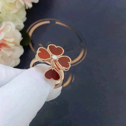 [Rose Jewellery]SWEET CLOVER CARNELIAN RING