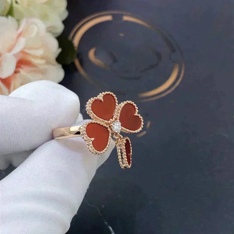 [Rose Jewellery]SWEET CLOVER CARNELIAN RING