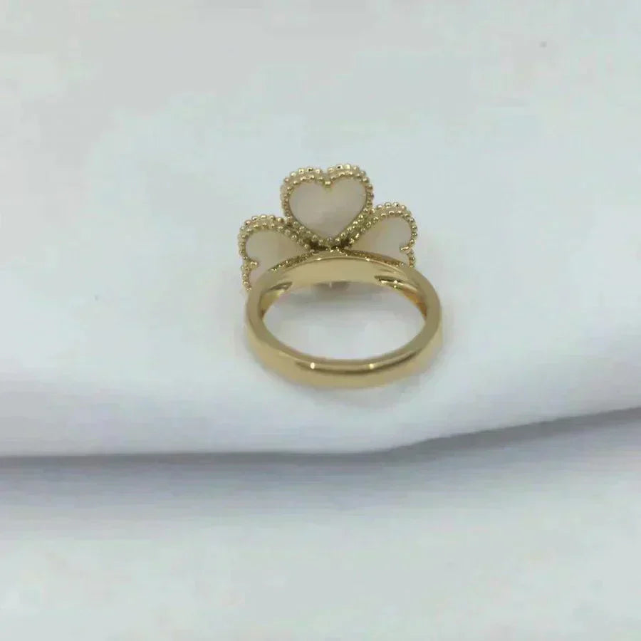 [Rose Jewellery]SWEET CLOVER WHITE MOP RING