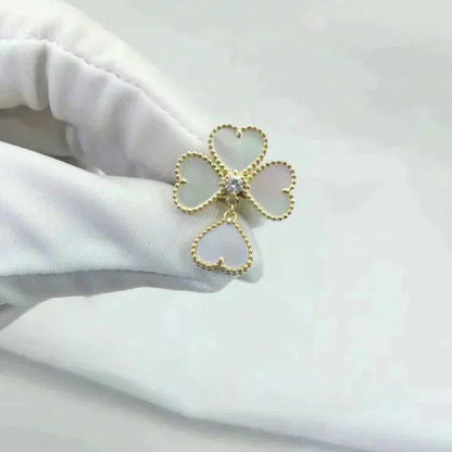 [Rose Jewellery]SWEET CLOVER WHITE MOP RING