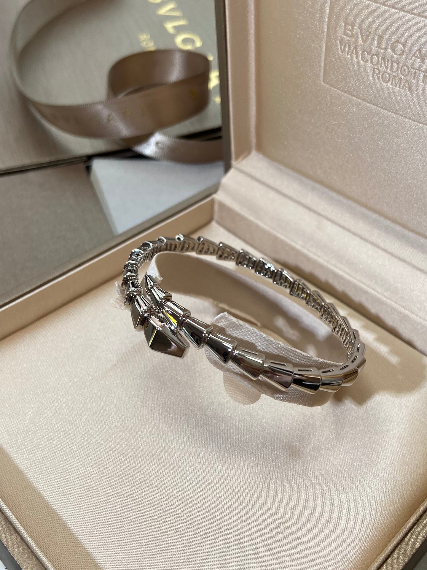 [Rose Jewellery]SERPENTI VIPER SILVER BRACELET