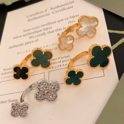 [Rose Jewellery]CLOVER BETWEEN THE FINGER RING