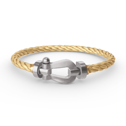 [Rose Jewellery]FORCE LARGE HORSESHOE NO DIAMOND BRACELET SILVER